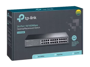 TP-Link 24-port 10/100Mbps Desktop/Rackmount Switch - TL-SF1024D